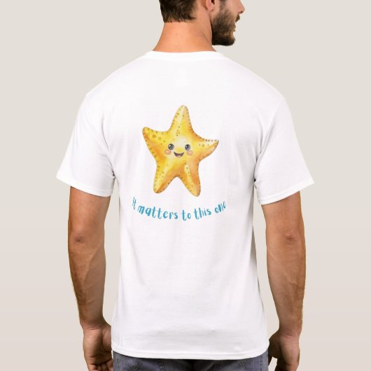 Het gaat om dit verhaal, Starfish Story. T-shirt (Achterkant)