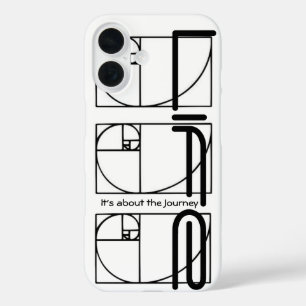 Het gaat over de Journey heilige geometrie iPhone 16 Hoesje