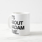 Het gaat over Madam Time Koffiemok (Voorkant links)