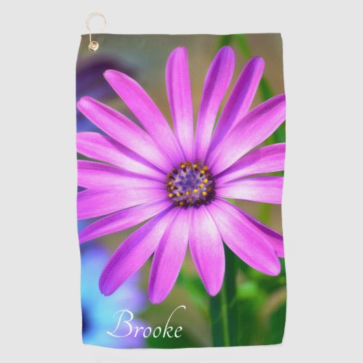 Het gaat over mij gepersonaliseerde golfhanddoek (Voorkant)