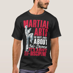 Het gaat over zelfdiscipline Karate Jiu Jitsu 1 T-shirt