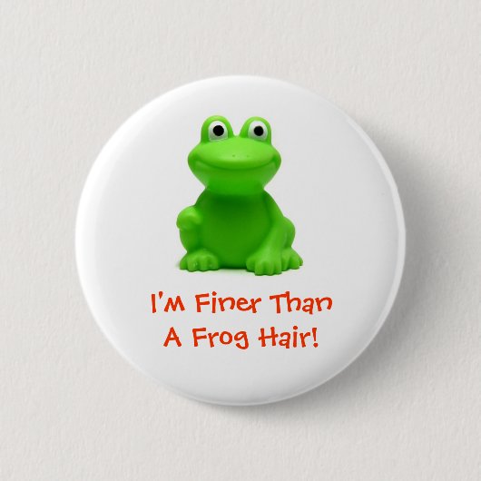 Het gaat prima. ronde button 5,7 cm (Voorkant)