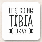 Het gaat Tibia goed. Bier Onderzetter (Voorkant)