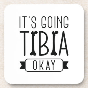 Het gaat Tibia goed. Bier Onderzetter