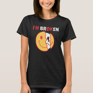 Het gaat wel, ik ben gebroken Onzichtbare ziekte 4 T-shirt
