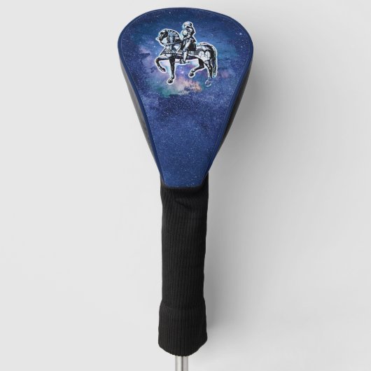 Het Galaxy Knight Golf Head Hoesje Golfheadcover (Voorkant)
