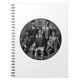 Het gat in de muur gang notitieboek