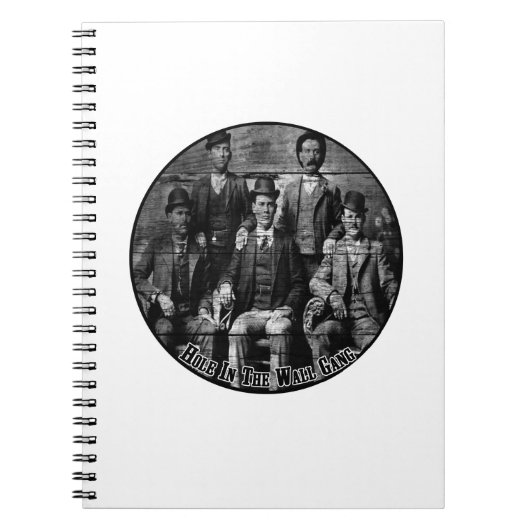 Het gat in de muur gang notitieboek (Voorkant)