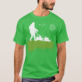 het gazon maaien temmen en maaien gras 1 t-shirt