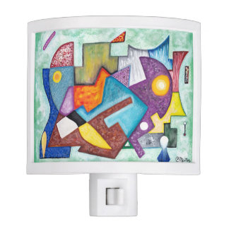 Het geanodiseerde nachtlicht van het anagram nachtlampjes