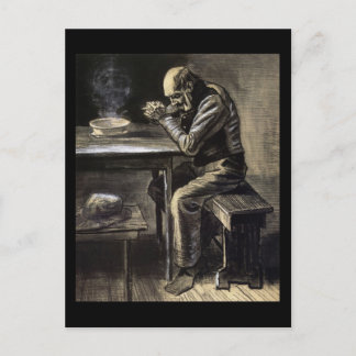Het gebed briefkaart