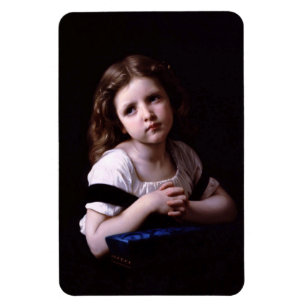 "Het gebed" door William-Adolphe Bouguereau Magnet Magneet