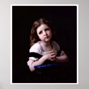 Het gebed door William-Adolphe Bouguereau Poster