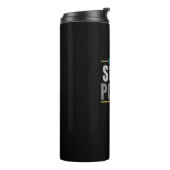 Het gebed is mijn Superpower Thermal Tumbler Thermosbeker (Gedraaid links)