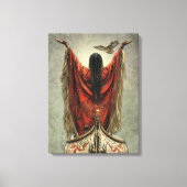 Het gebed - omwikkeld canvas (Voorkant)