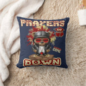 Het gebed stijgt Christelijk Kussen (Deken)