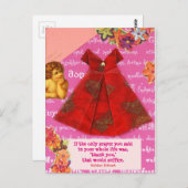 Het gebed van dank briefkaart (Voorkant / Achterkant)