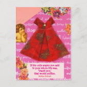 Het gebed van dank briefkaart (Voorkant)