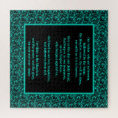 Het gebed van de Heer Onze vader Abstracte grens Legpuzzel (Horizontaal)