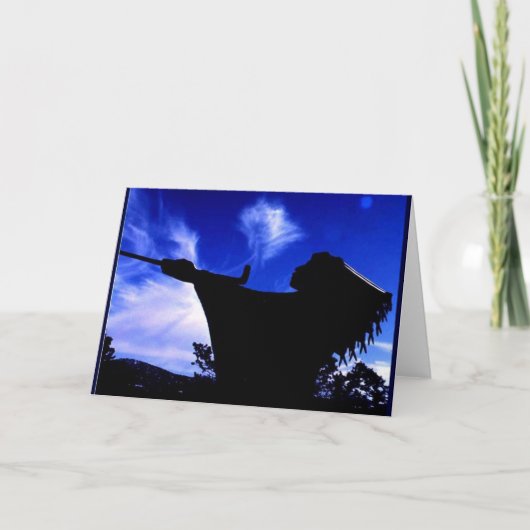 Het gebed van de pijp voor u kaart (Voorkant)