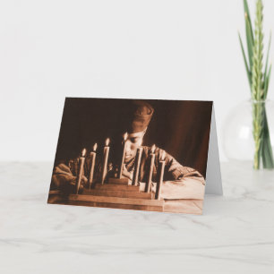 Het gebed van Kwanzaa Feestdagen Kaart