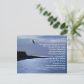 Het gebed van St. Francis Briefkaart (Staand voorkant)