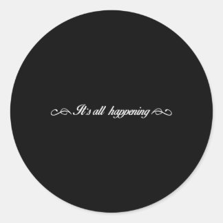 Het gebeurt allemaal in Scheana VPR Ronde Sticker