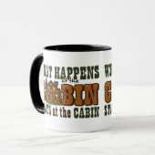 Het gebeurt bij de Mok van de Cabine (Voorkant links)