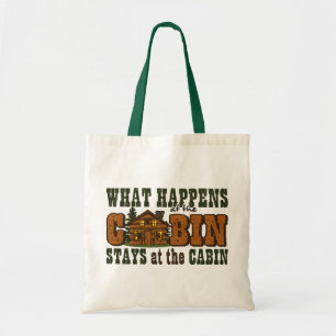 Het gebeurt in de Cabin Bag Tote Bag