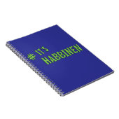 #Het Gebeurt Notitieboek (Rechterzijde)
