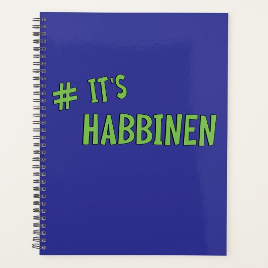 #Het Gebeurt Planner (Voorkant)