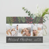 Het Gebladerte van de vakantie | Kaart van de (Staand voorkant)