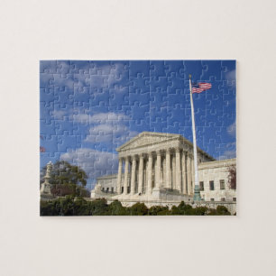 Het gebouw van het Amerikaanse Hooggerechtshof in Legpuzzel