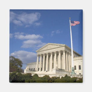 Het gebouw van het Amerikaanse Hooggerechtshof in Magneet