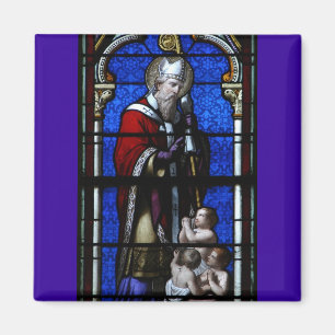 Het Gebrandschilderd glas van de Zegen van Magneet