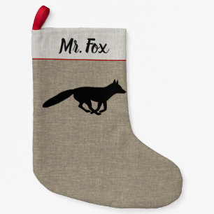 Het gebruik van Fox Silhouette Wildlife Lover's Cu Kleine Kerstsok
