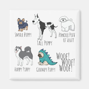 Het Gedicht van het puppy Magneet