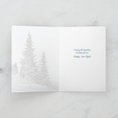 Het Gedicht van Tennyson van de Broer & van de Feestdagen Kaart (Binnen)