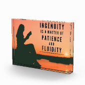 Het geduld van Ingenuity - Inspirerend Fotoblokken (Rechts)