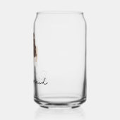 Het geeft bruidsmeisje Gift Bride Blikvorm Glas (Links)