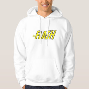 Het geel van de Logo van de Flits Hoodie