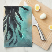 Het gefluister van de ether theedoek (Quarter Fold)