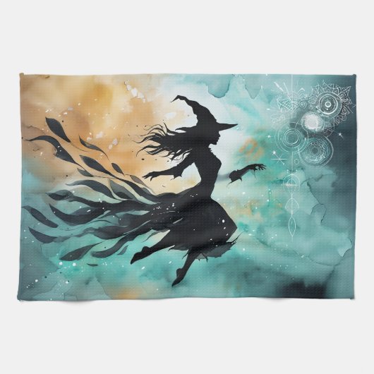 Het gefluister van de ether theedoek (Horizontaal)