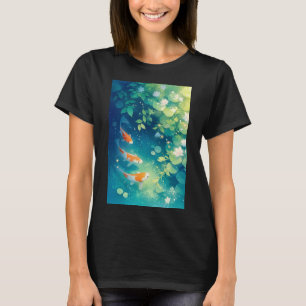 Het gefluister van de Koi Pond T-shirt