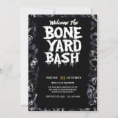 Het gefluister van de onheilspellende schedel kaart (Achterkant)