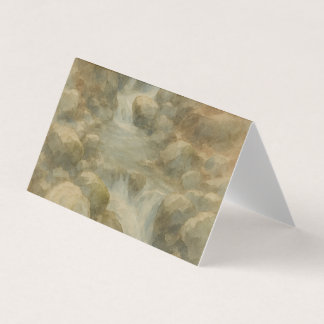 Het gefluister van de stream kaart