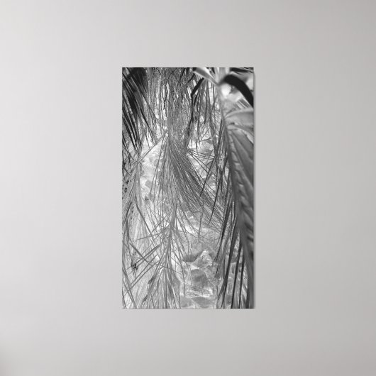 Het gefluister van de tropen canvas afdruk (Voorkant)