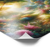 "Het gefluister van de tuin" Foto Afdruk (Hoek)