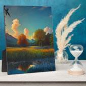 Het gefluister van de Wild Meadow Fotoplaat (Zijkant)