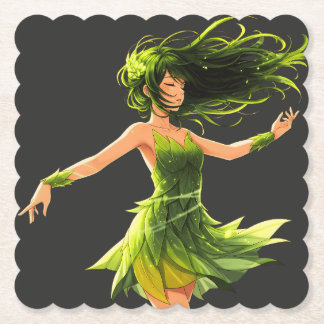 Het gefluister van de wind kartonnen onderzetters